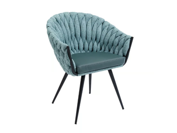 KNOT - Fabric chair with armrests by KARE Design - view 2